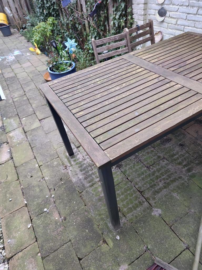 Houten tuintafel, Tuin en Terras, Tuintafels, Ophalen