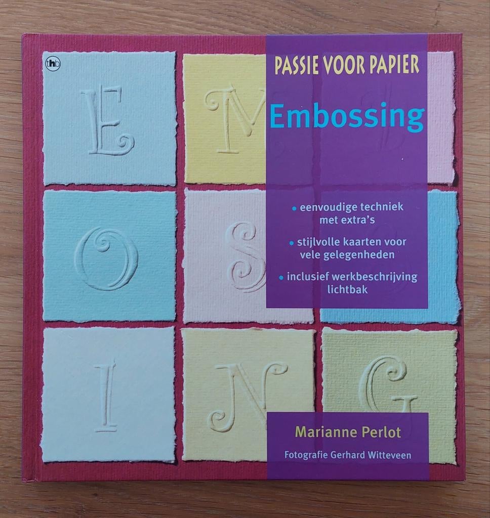 Passie voor Papier - Embossing - Mariannep Perlot, Ophalen of Verzenden, Zo goed als nieuw