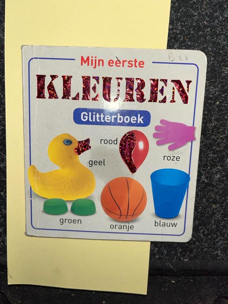 Mijn eerste kleuren Glitterboek - Educatief kinderboek, Boeken, Kinderboeken | Jeugd | onder 10 jaar, Zo goed als nieuw, Non-fictie