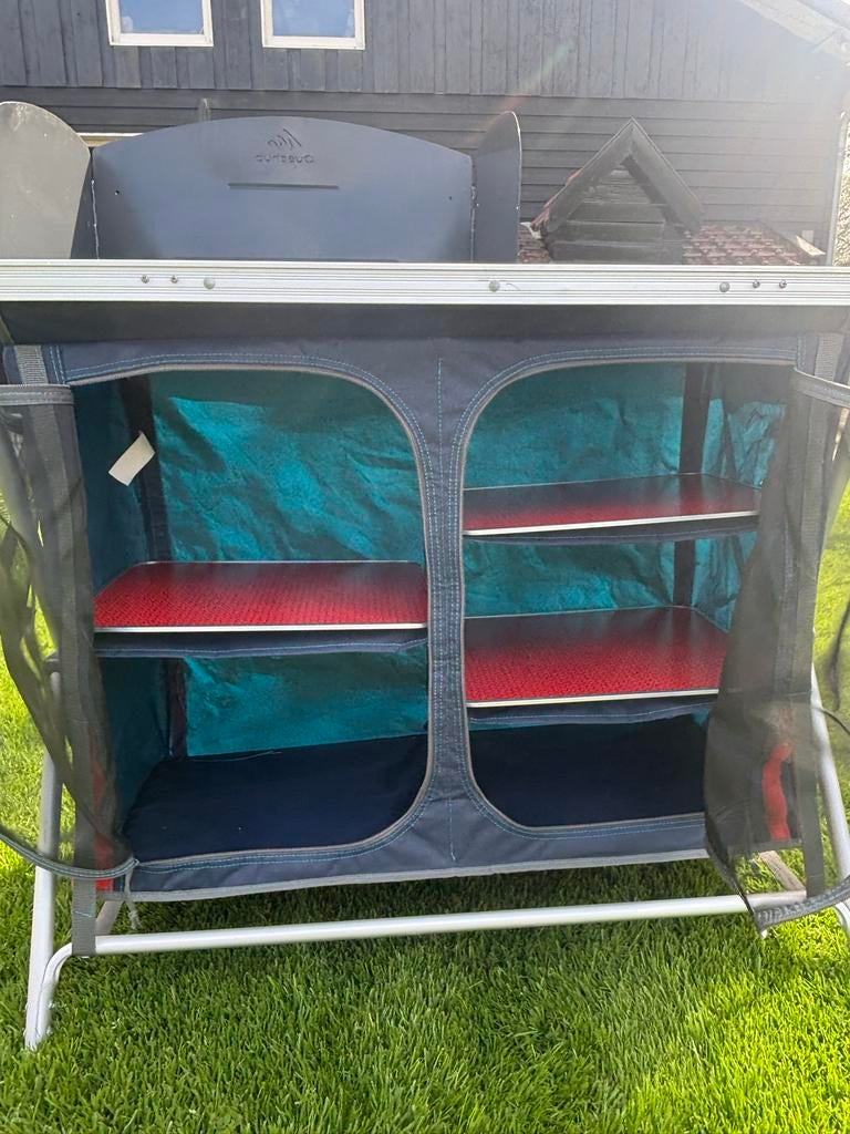Camping Keuken Kast - Quechua Camp Cabinet L, Caravans en Kamperen, Kampeeraccessoires, Ophalen, Gebruikt