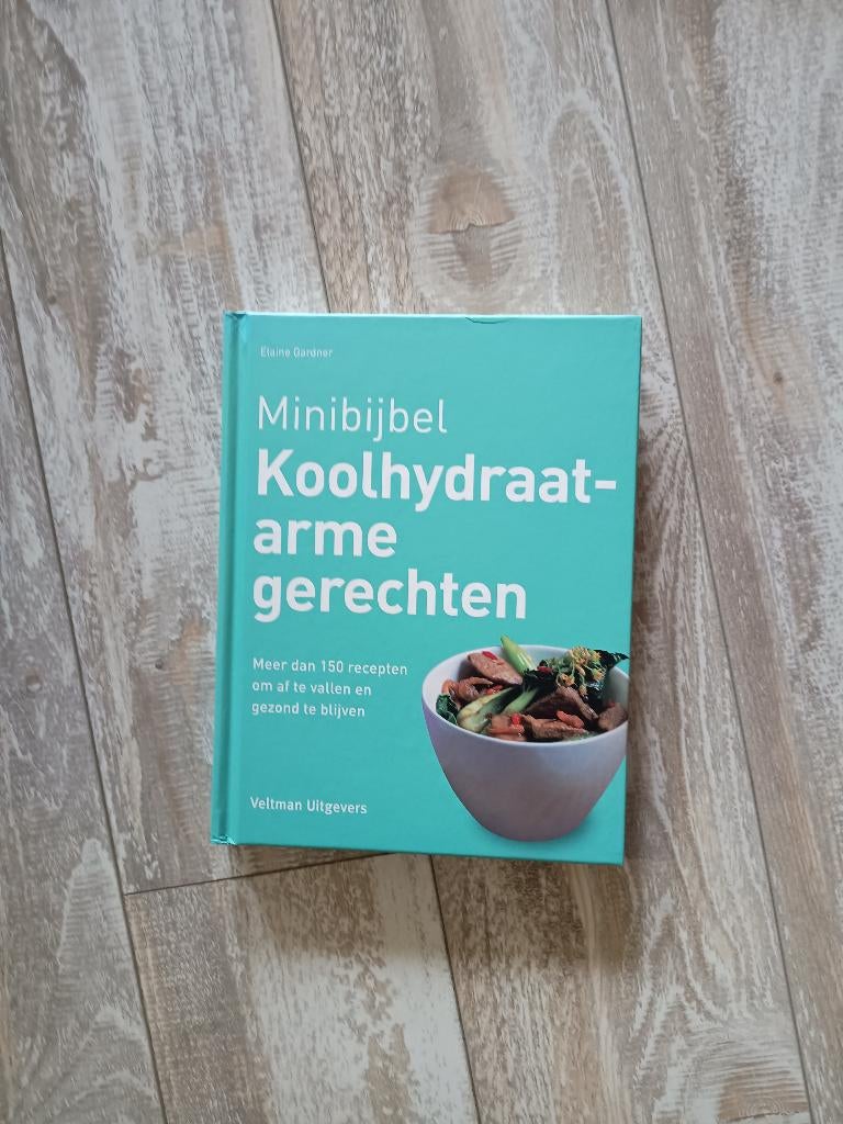 Kookboek Minibijbel Koolhydraatarme gerechten, Boeken, Kookboeken, Ophalen of Verzenden, Nieuw