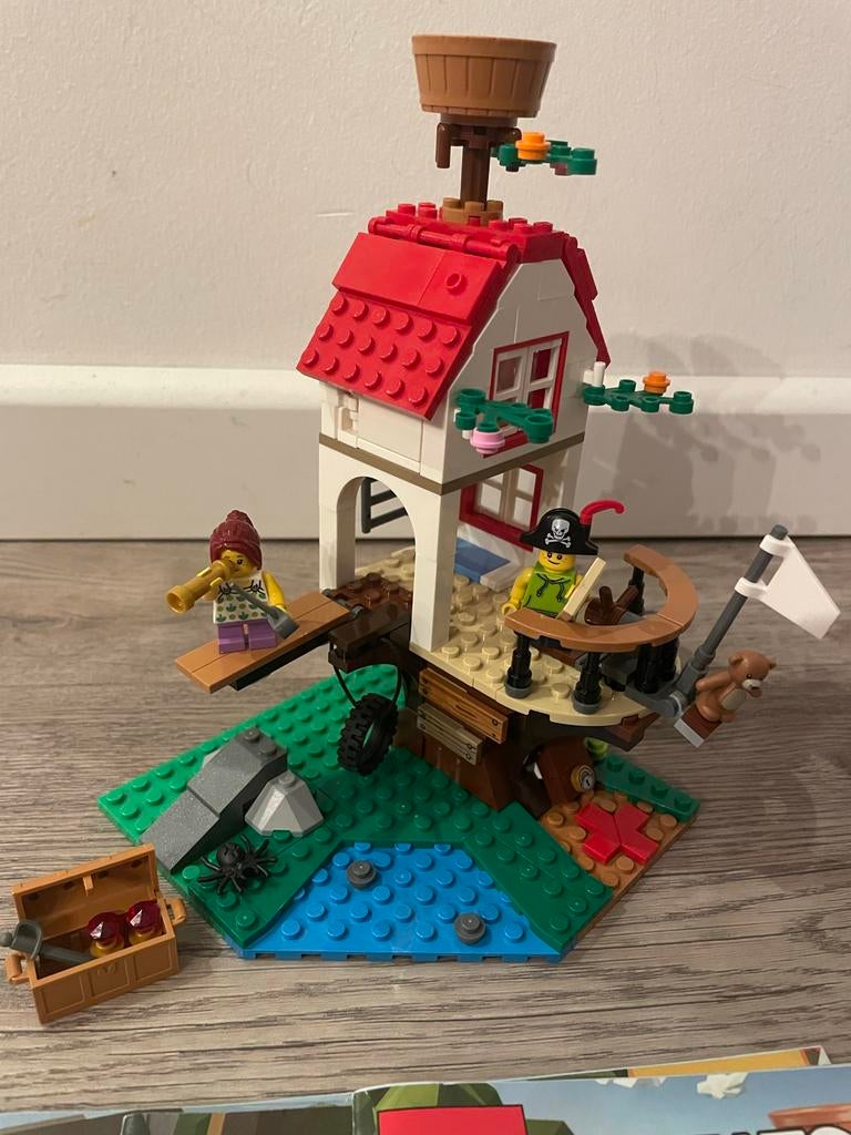 Lego Creator 3in1 Boomhutschatten 31078, Kinderen en Baby's, Speelgoed | Duplo en Lego, Ophalen of Verzenden, Zo goed als nieuw