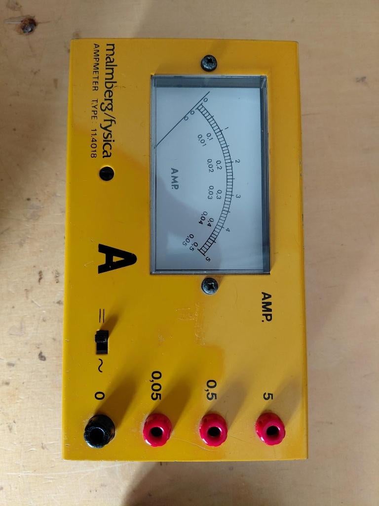 Ampere en Voltmeter, Ophalen of Verzenden, Gebruikt, Elektriciteit