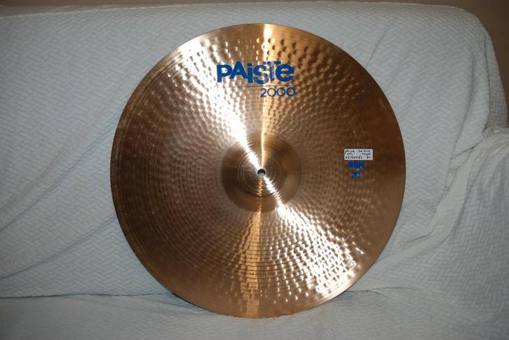 Paiste 2000 serie ride bekken  2398gr 20 inch  <25250562>, Muziek en Instrumenten, Instrumenten | Onderdelen, Zo goed als nieuw