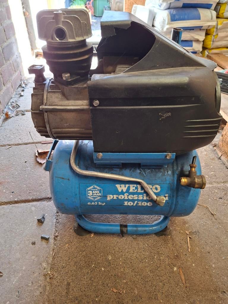 Compressor voor onderdelen, Doe-het-zelf en Verbouw, Compressors, Minder dan 25 liter, Ophalen, Gebruikt, Minder dan 200 liter/min
