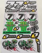 Monster Energy Fox stickervel #4, Verzamelen, Ophalen of Verzenden, Nieuw, Bedrijf of Vereniging