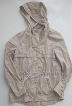 H&M Divided parka jack met zilver accenten, maat 38, nieuw, Kleding | Dames, Jassen | Zomer, H&M, Verzenden, Beige, Nieuw