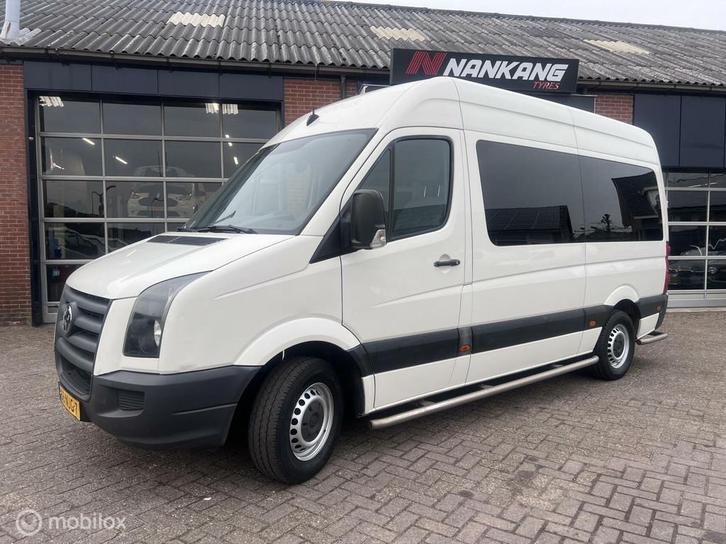 Volkswagen Crafter 32 2.5 TDI L2H2 9Pers rolstoel met Lift, Auto's, Volkswagen, Bedrijf, Te koop, Overige modellen, ABS, Airconditioning