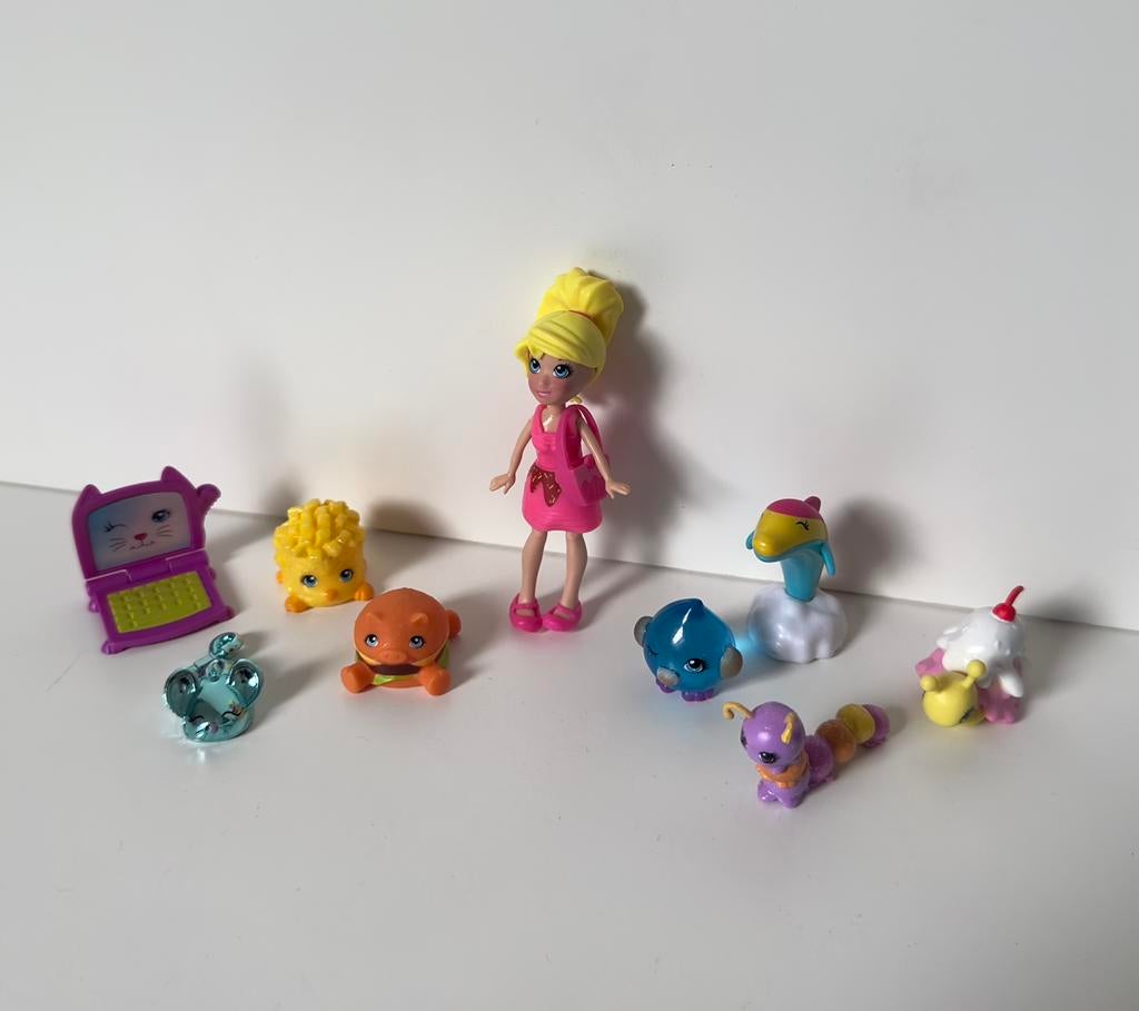 Polly Pocket Mattel Cutant Starter Set V7959, compleet, Ophalen of Verzenden, Zo goed als nieuw