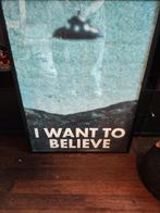 X-Files 'I Want To Believe' Poster met lijst, Ophalen, Met lijst, A1 t/m A3, Film en Tv
