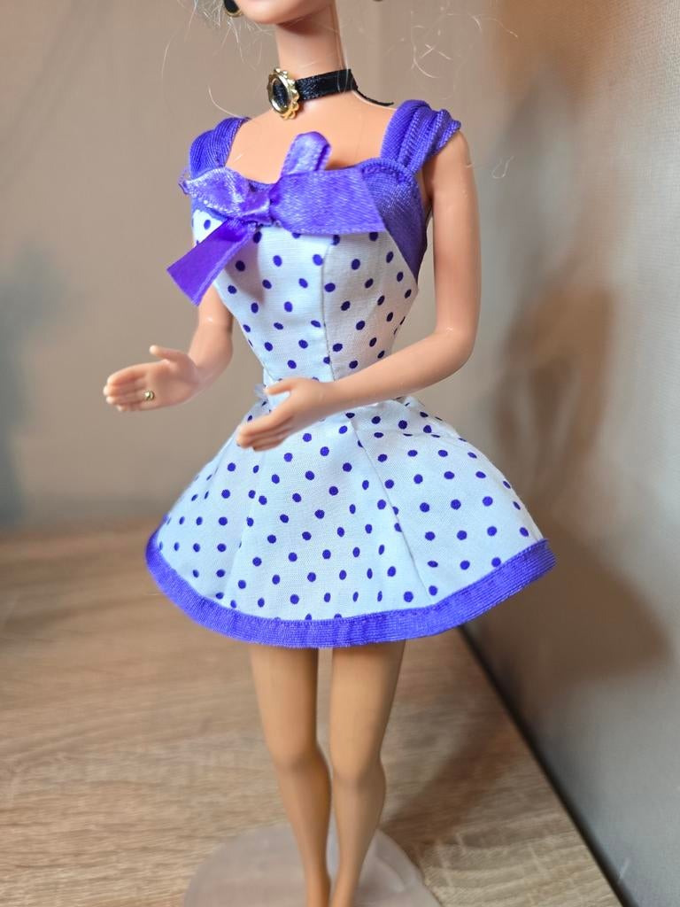 Barbie Greeting Card dress 90s vintage Mattel, Ophalen of Verzenden