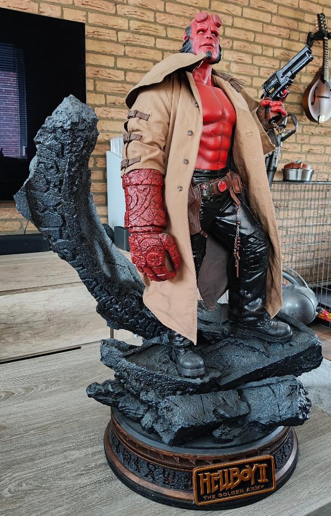 Hellboy II The golden Army statue van Blitzway, Ophalen of Verzenden, Zo goed als nieuw, Film, Beeldje, Replica of Model
