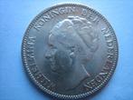 Zilveren gulden 1923 Kon. Wilhelmina, Postzegels en Munten, Munten | Nederland, 1 gulden, Zilver, Ophalen of Verzenden, Koningin Wilhelmina