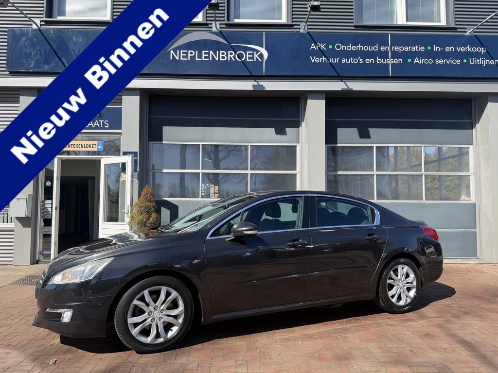 Peugeot 508 1.6 THP Allure Bj 2011 Nwe apk Luxe uitvoering !, Auto's, Voorwielaandrijving, Euro 5, Gebruikt, Zwart