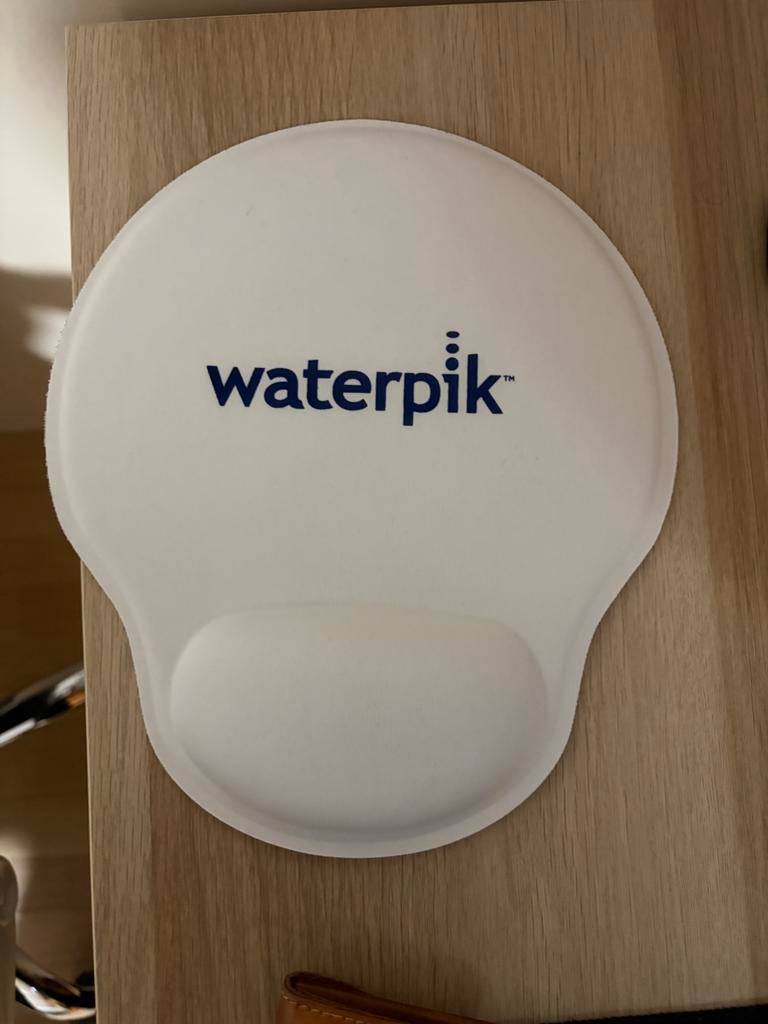 Waterpik Ergonomische Muismat met Polssteun, Computers en Software, Muismatten, Ophalen of Verzenden, Ergonomisch, Zo goed als nieuw