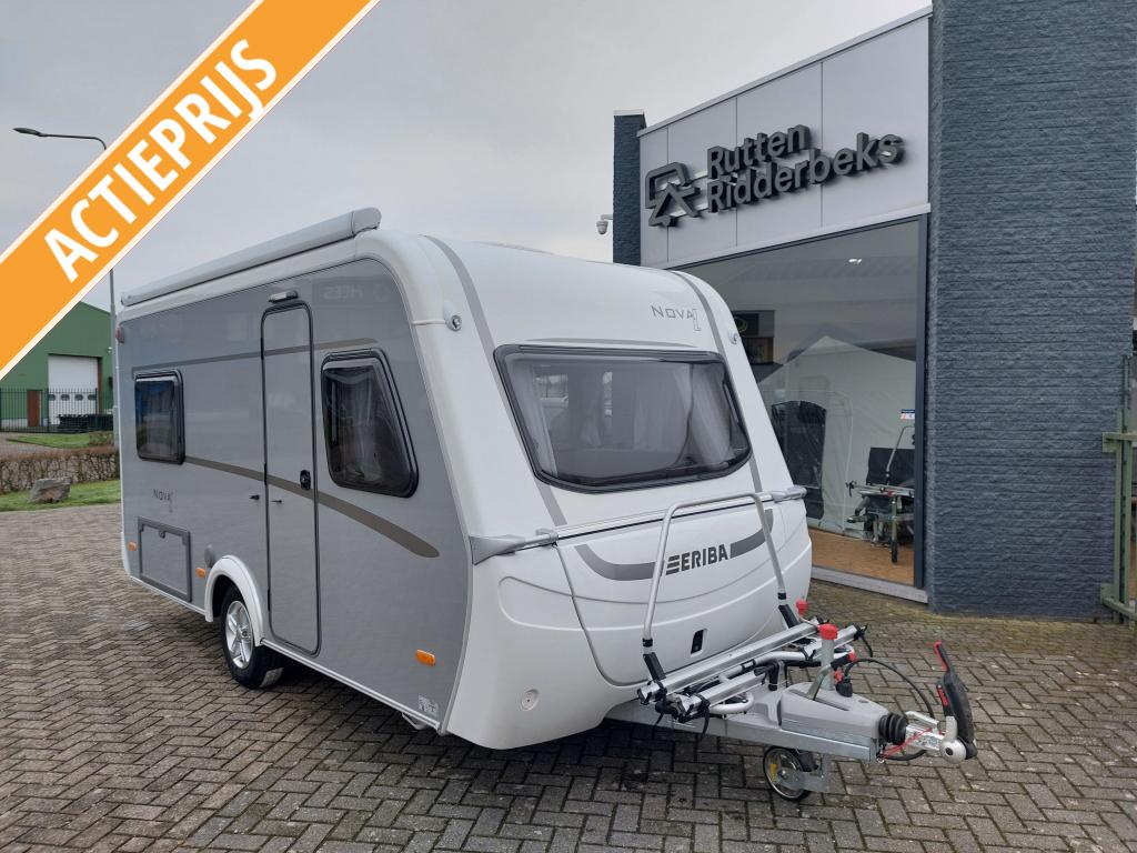 Eriba Nova Light 465, Caravans en Kamperen, Caravans, Bedrijf, tot en met 4, Standaardzit, Eriba, Dwarsbed, Frans bed, Vast bed