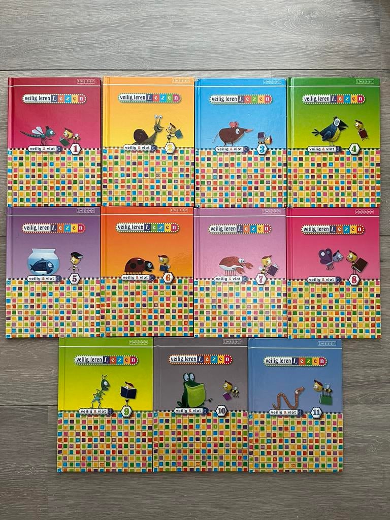 Veilig leren lezen vlot maan (basisniveau) & zon (gevorderd), Boeken, Schoolboeken, Ophalen of Verzenden, Zo goed als nieuw, Overige niveaus