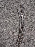 Minitrix bocht wissel n spoor, Hobby en Vrije tijd, Modeltreinen | N-Spoor, Gebruikt, Gelijkstroom, Trix, Rails