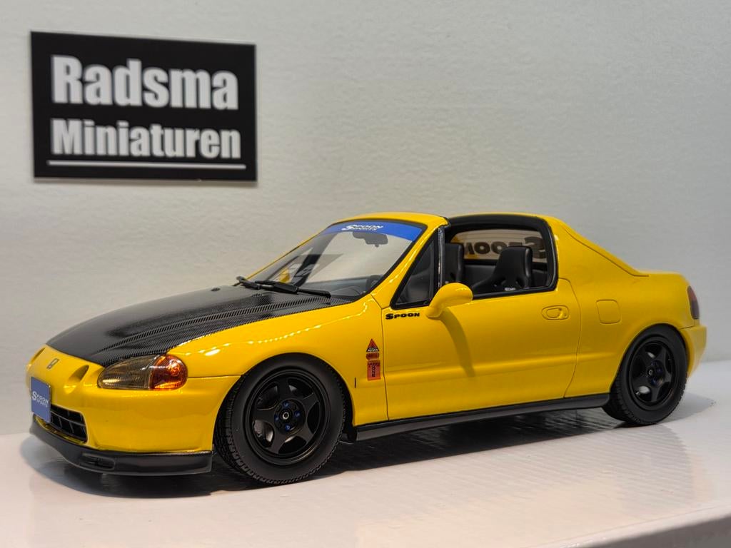 Honda CR-X Delsol " SPOON " 1:18 Ottomobile, OttOMobile, Auto, Nieuw, Ophalen of Verzenden