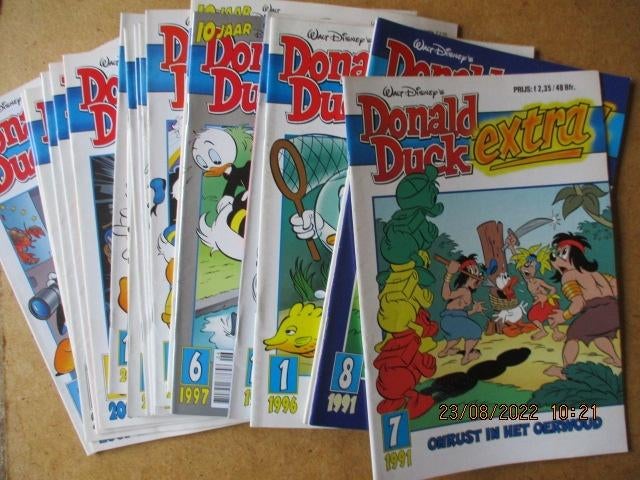 adv6967 donald duck extra, Eén stripboek, Ophalen, Gelezen