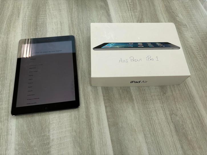 iPad Air 1 16GB Spacegrijs, Computers en Software, Apple iPads, Gebruikt, Apple iPad Air, Wi-Fi, 10 inch, 16 GB, Grijs, Ophalen of Verzenden