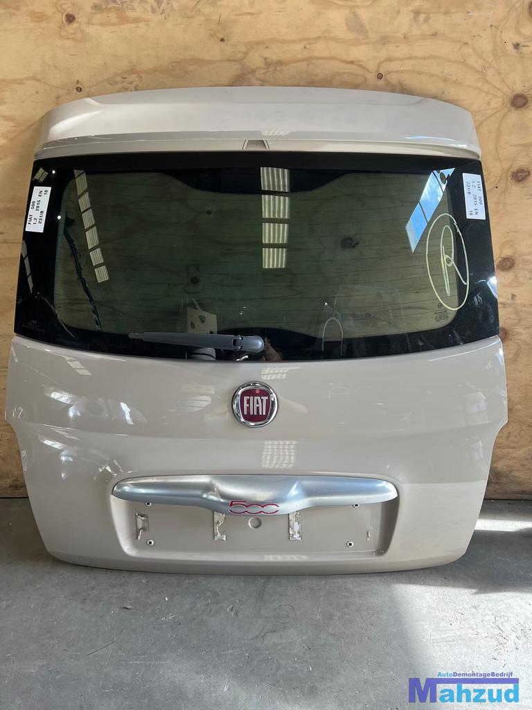 FIAT 500 Bruin achterklep 231/B 2007+, Auto-onderdelen, Carrosserie en Plaatwerk, Gebruikt, Deur, Stellantis Europe S.p.A., Ophalen of Verzenden