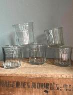 Vijf franse glazen jampotjes, Ophalen of Verzenden