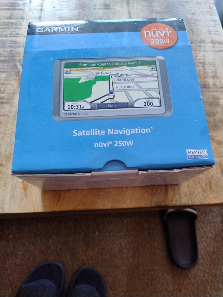 Garmin 250W met kaart Noord amerika,Canada, Ophalen