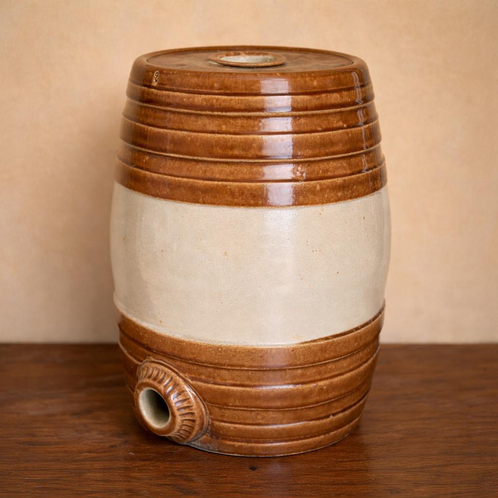 Antiek Doulton Lambeth Steengoed Drankvat, Ophalen