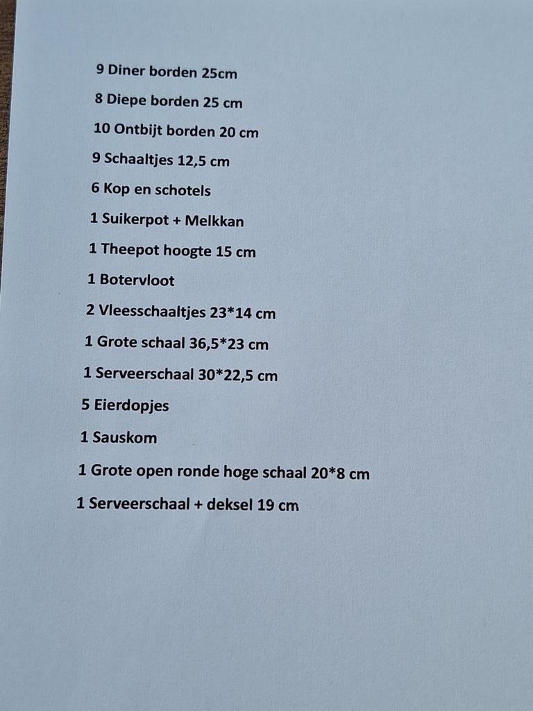 Eschenbach Bavaria-Germany Compleet Servies, Ophalen