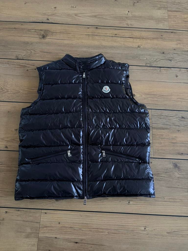 Moncler bodywarmer, Ophalen of Verzenden, Zo goed als nieuw, Zwart