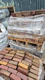 ✅️HELE MOOIE GEMÊLEERDE DIKFORMATEN.  GEBAKKEN ZEVENDUIMERS, Tuin en Terras, Ophalen of Verzenden, Gebruikt, Keramiek, Klinkers