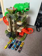 Dino garage met auto’s, Ophalen of Verzenden, Zo goed als nieuw, Handmatig, Overige merken