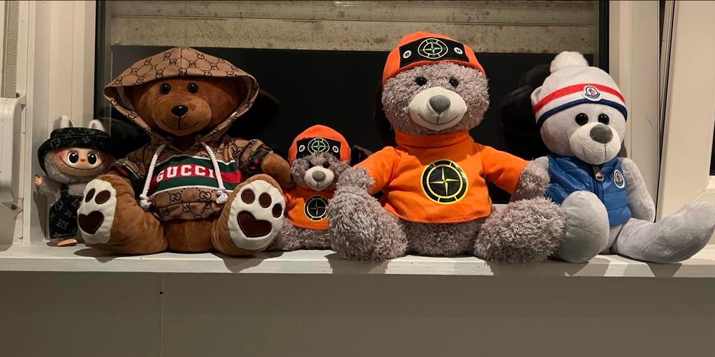 Designer knuffels: Gucci, Stone Island, Moncler, Overige merken, Overige karakters, Beer, Nieuw