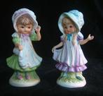 Set van 2 meisjes beeldjes, Ophalen of Verzenden, Zo goed als nieuw, Mens