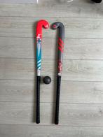 Hockey set met bal - Adidas sticks (35L en 36 inch), Sport en Fitness, Hockey, Ophalen of Verzenden, Gebruikt, Stick