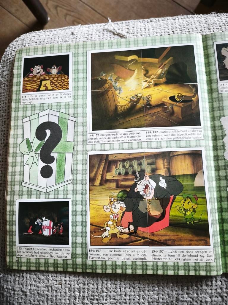 Basil Detective Privé Plaatjesalbum - bijna compleet, Ophalen of Verzenden, Gelezen, Plaatjesalbum