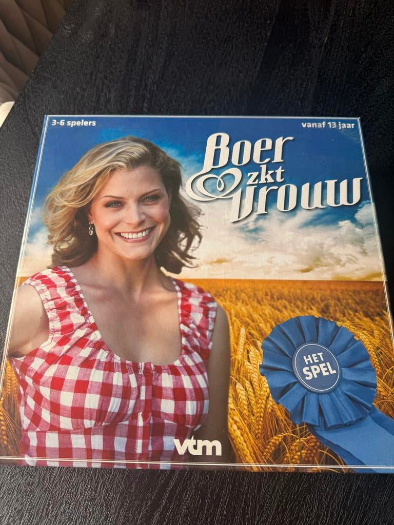 Boer zoekt vrouw spel, Drie of vier spelers, Ophalen, Zo goed als nieuw