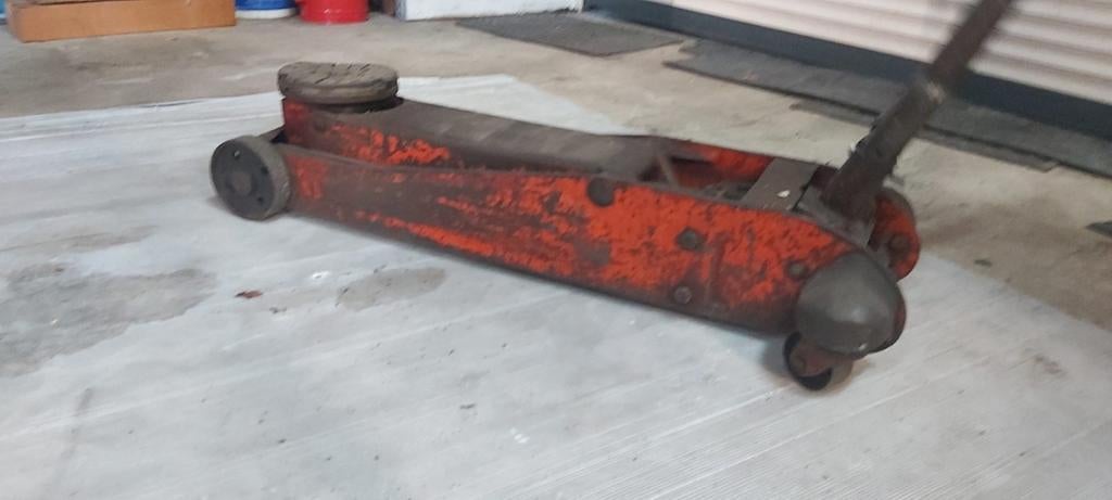 Garage krik 45cm hoog, Ophalen, Hydraulisch, Garagekrik