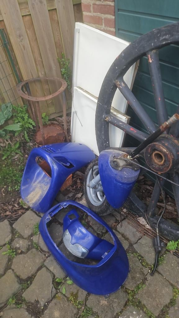 Puch zip type 3 kappenset, Ophalen, Gebruikt, Kap, Piaggio