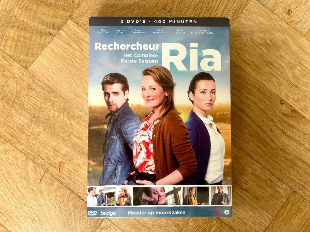 Rechercheur Ria - Seizoen 1 op DVD (krasvrij, met NL), Boxset, Drama, Ophalen of Verzenden, Zo goed als nieuw