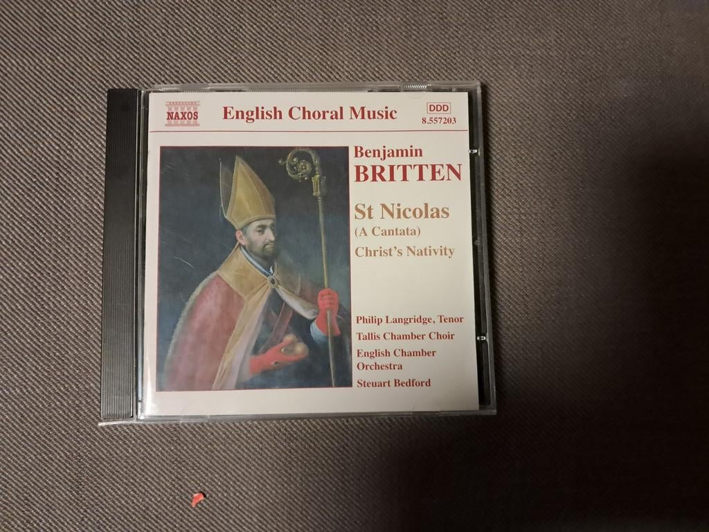 Britten: st nicolas (a cantata), christ's nativity, Verzenden, Modernisme tot heden, Gebruikt
