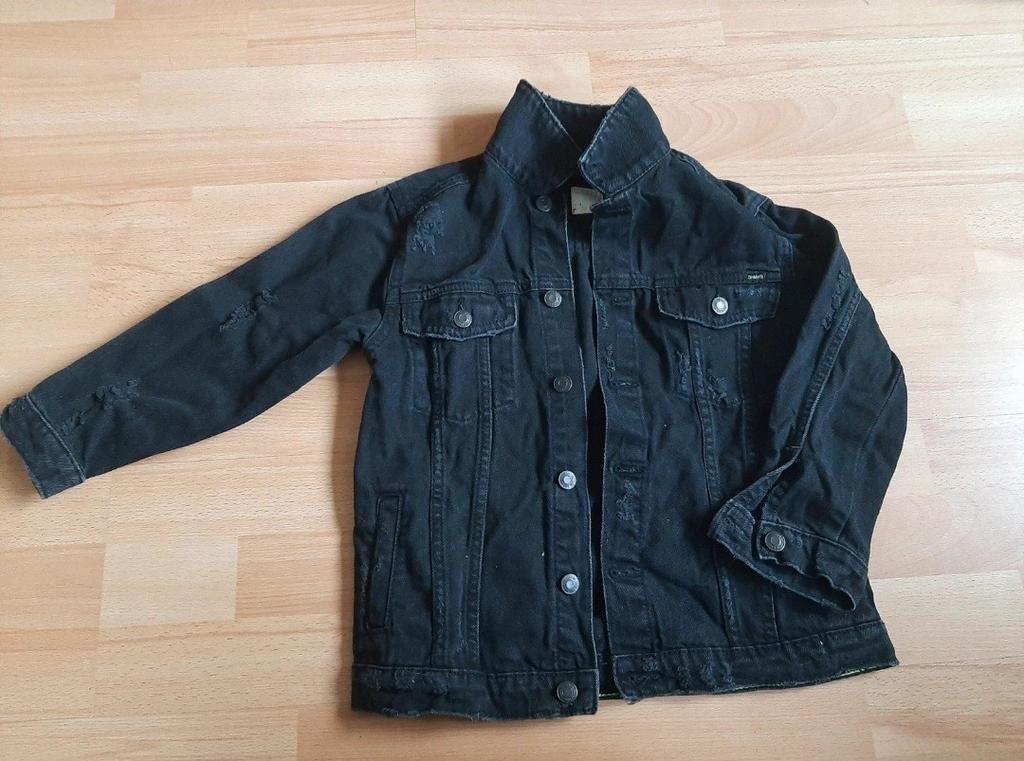 Zara spijkerjasje maat 122, Jongen of Meisje, Ophalen of Verzenden, Zo goed als nieuw, Zara