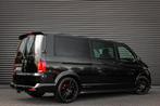 Volkswagen Transporter 2.0 TDI L2H1 BULLI DUBBEL CABINE 150P, Auto's, Bestelauto's, 4 cilinders, Volkswagen, Zwart, Bedrijf