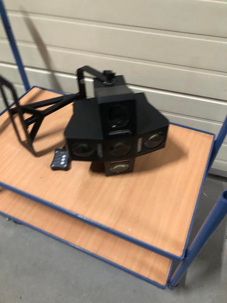 Disco lamp met afstandsbediening, Ophalen, Gebruikt, Licht, Kleur