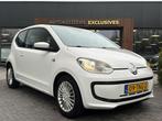 Volkswagen Up! 1.0 move up! Navi airco, Euro 5, Stof, Gebruikt, 4 stoelen
