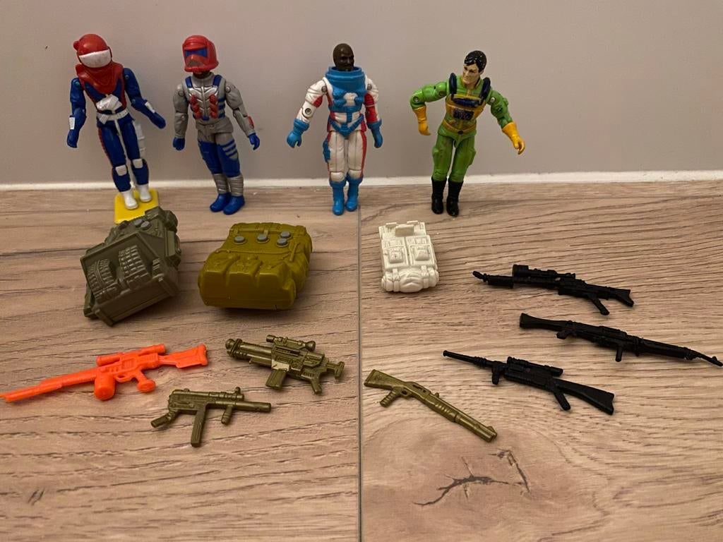 GI Joe actiefiguren en voertuigen set, Ophalen of Verzenden, Gebruikt