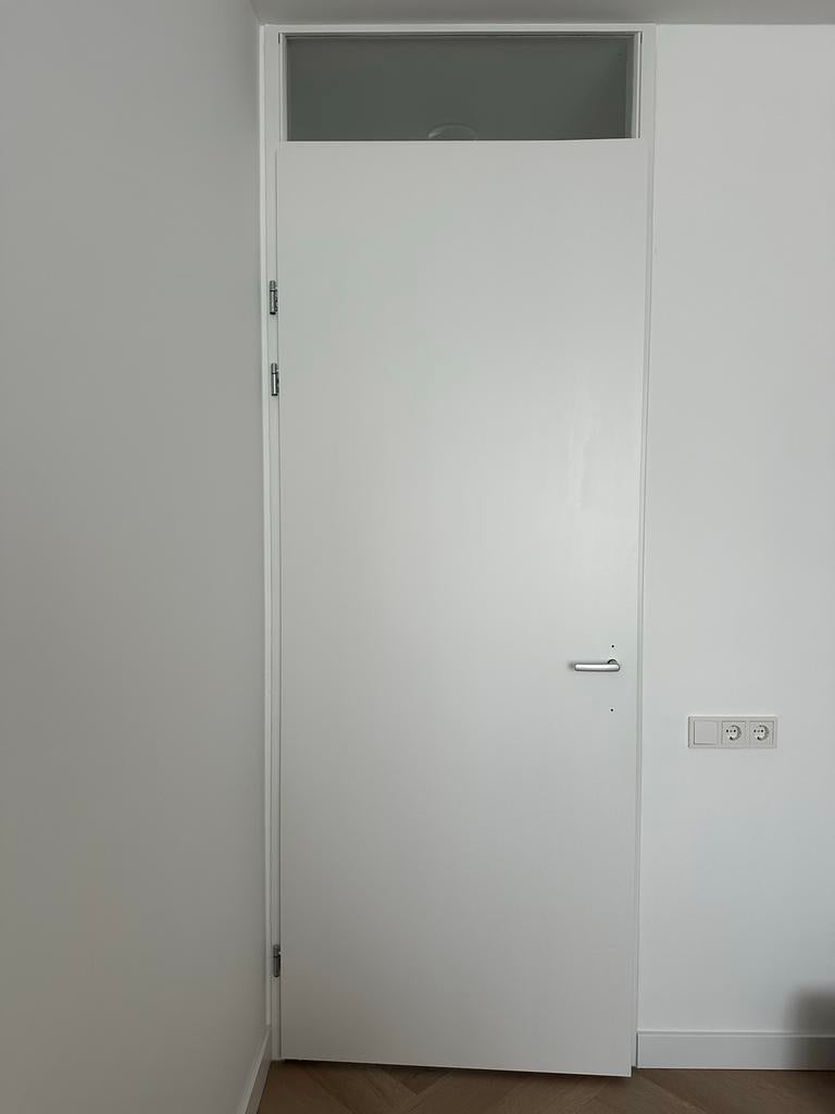 6 vlakke Opdek Binnendeuren - Diverse Maten, Doe-het-zelf en Verbouw, Deuren en Horren, Ophalen, Gebruikt, 80 tot 100 cm, Binnendeur