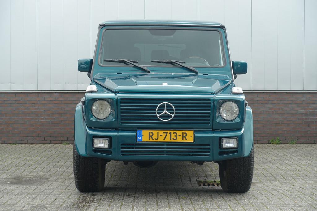 Mercedes-Benz G-Klasse 320 St.Wagon | Youngtimer (bj 1997), Automaat, Zwart, Bedrijf, Vierwielaandrijving
