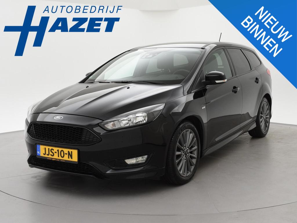 Ford Focus Wagon 1.5 ECOBOOST 182 PK ST-LINE + SONY AUDIO |, Stof, Euro 6, 4 cilinders, Zwart